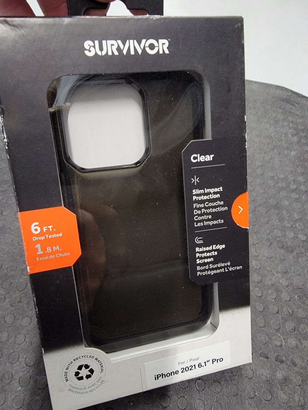 Survivor Case for iPhone 13 Pro - Smoke/Black